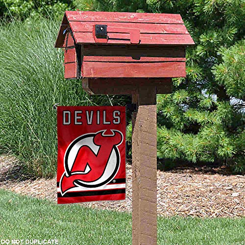WinCraft New Jersey Devils Double Sided Garden Flag - 757 Sports Collectibles