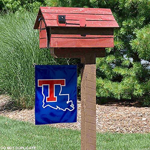 College Flags & Banners Co. Louisiana Tech Bulldogs New Logo Garden Flag - 757 Sports Collectibles