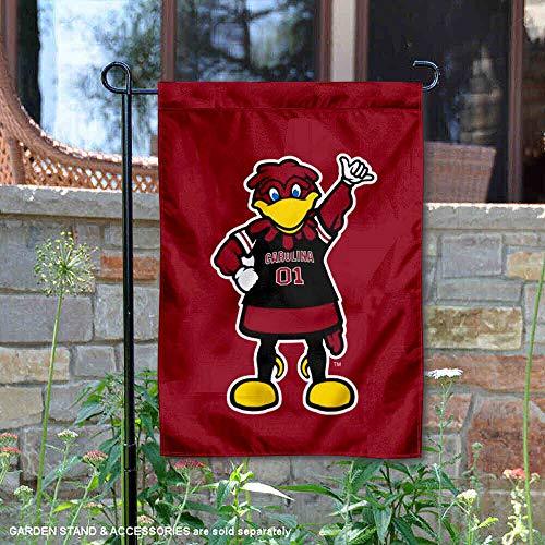 College Flags & Banners Co. USC Gamecocks Cocky Mascot Garden Flag - 757 Sports Collectibles