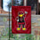 College Flags & Banners Co. USC Gamecocks Cocky Mascot Garden Flag - 757 Sports Collectibles