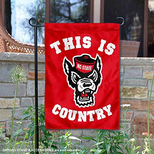 College Flags & Banners Co. North Carolina State Wolfpack This is NC State Country Garden Flag - 757 Sports Collectibles