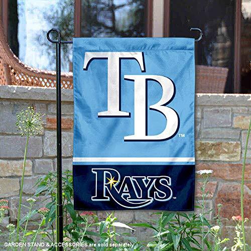 WinCraft Tampa Bay Rays Double Sided Garden Flag - 757 Sports Collectibles