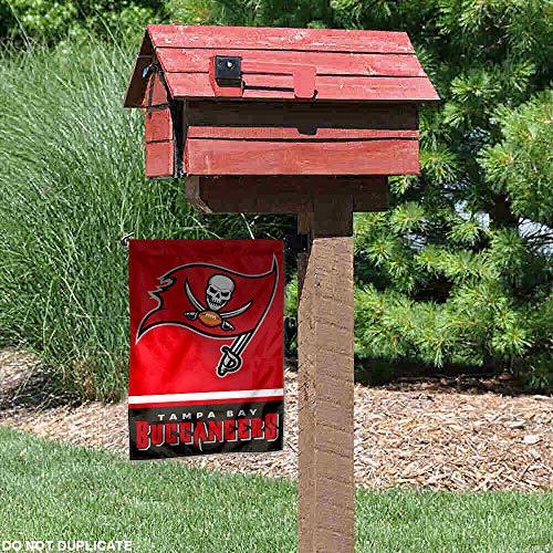 WinCraft Tampa Bay Buccaneers Double Sided Garden Flag - 757 Sports Collectibles