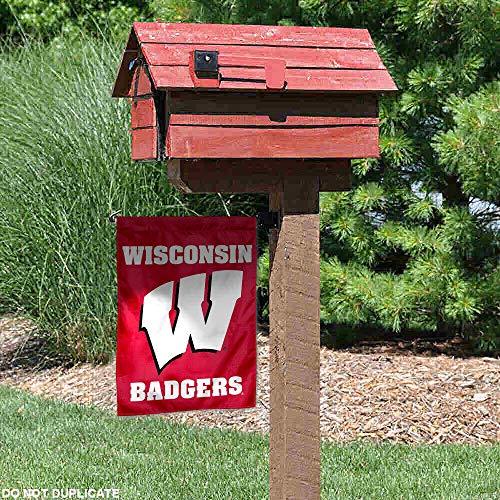 College Flags & Banners Co. Wisconsin Badgers Garden Flag - 757 Sports Collectibles