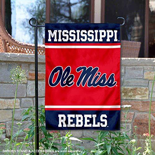 College Flags & Banners Co. Ole Miss Garden Flag - 757 Sports Collectibles