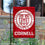 College Flags & Banners Co. Cornell Big Red Insignia Garden Flag - 757 Sports Collectibles