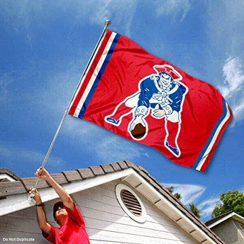 WinCraft New England Patriots Pat Patriot Vintage Flag - 757 Sports Collectibles