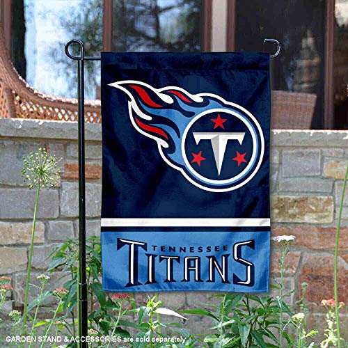 WinCraft Tennessee Titans Double Sided Garden Flag - 757 Sports Collectibles