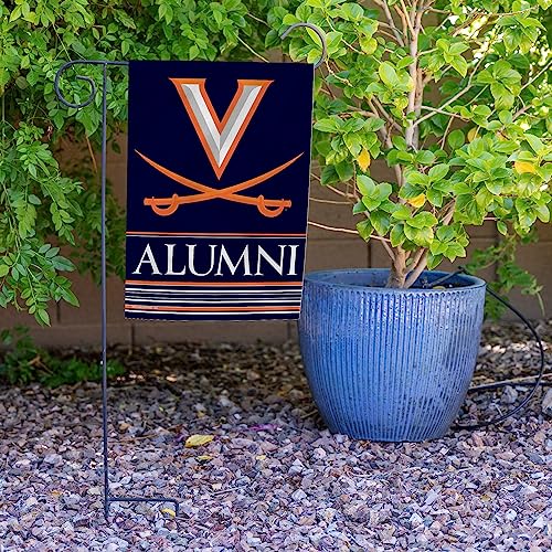 Rico Industries NCAA Virginia Cavaliers Alumni 13" x 18" Double Sided Garden Flag - 757 Sports Collectibles