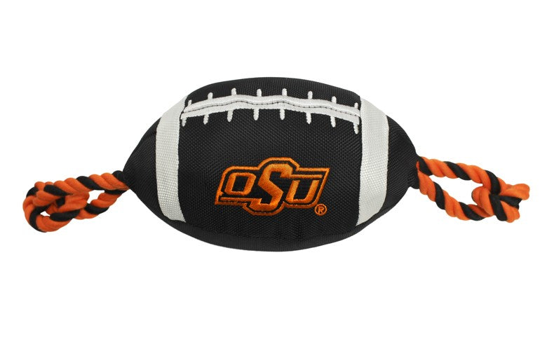 Oklahoma State Nylon Football Toy Pets First