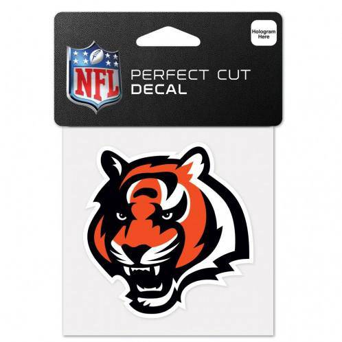 Cincinnati Bengals Perfect Cut 4x4 Diecut Decal - 757 Sports Collectibles