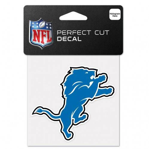 Detroit Lions Perfect Cut 4x4 Diecut Decal - 757 Sports Collectibles