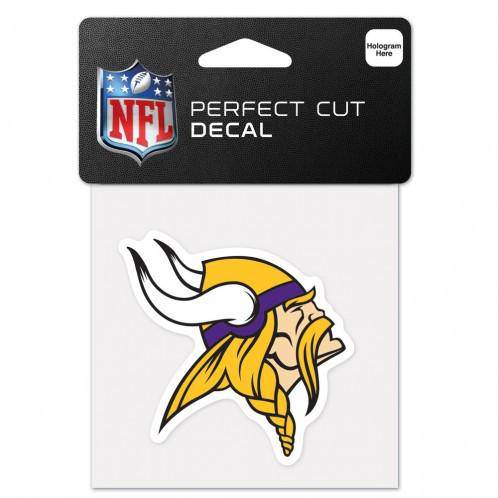 Minnesota Vikings Perfect Cut 4x4 Diecut Decal - 757 Sports Collectibles