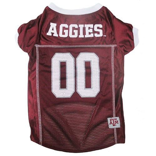 Texas A&M Dog Jersey Pets First
