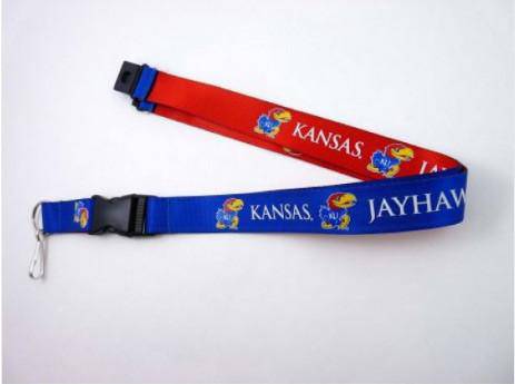 Kansas Jayhawks Lanyard - Reversible (CDG) - 757 Sports Collectibles