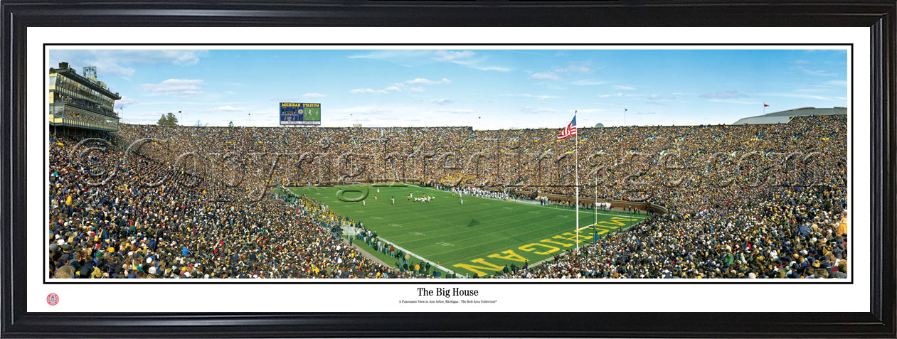 MI-63 Wolverines The Big House - 757 Sports Collectibles