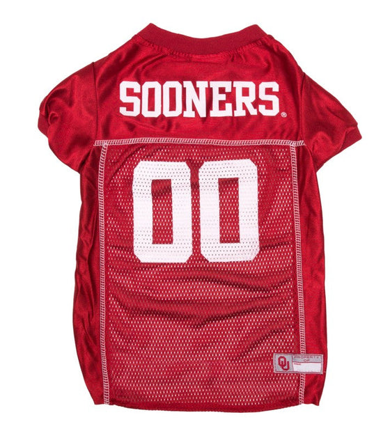 Oklahoma Sooners Dog Jersey Pets First