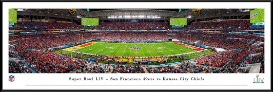 Kansas City Chiefs Super Bowl LIV 54 Champions Super Bowl 54 Kickoff Panorama - Standard Frame