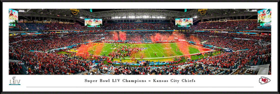 Kansas City Chiefs Super Bowl LIV 54 Champions Super Bowl 54 Celebration Panorama - Standard Frame