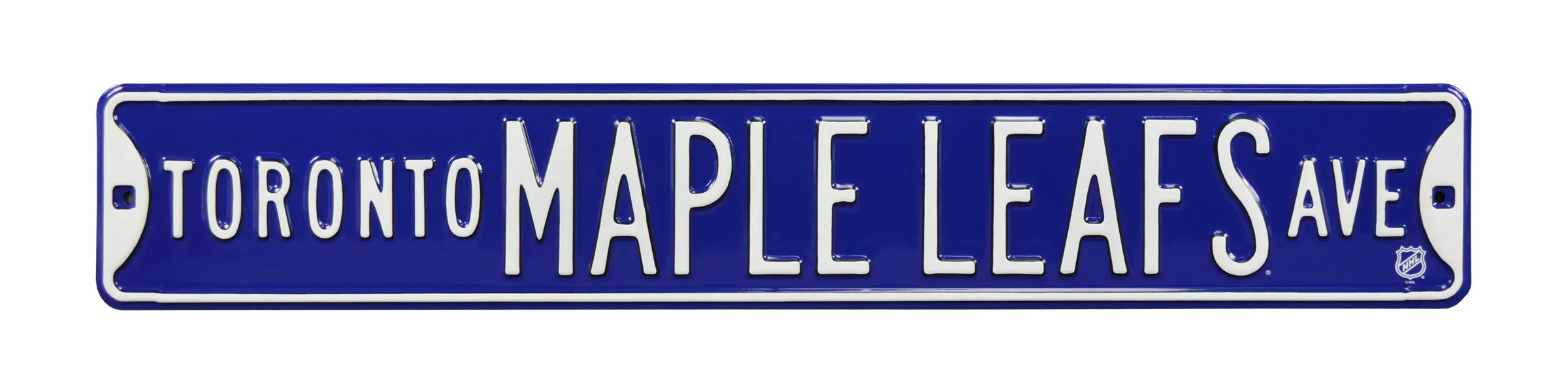 Toronto Maple Leafs Steel Street Sign-TORONTO MAPLE LEAFS AVE