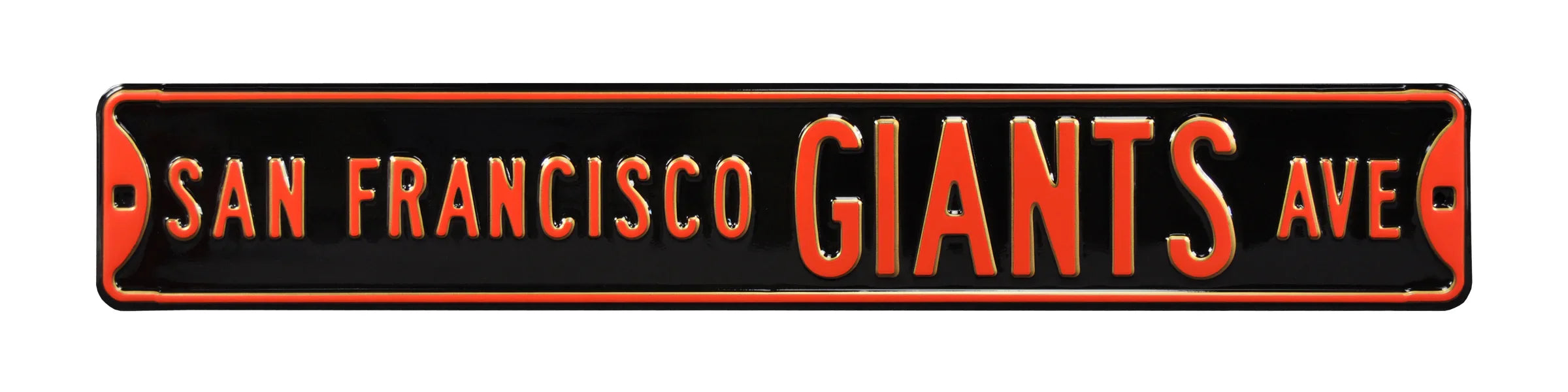 San Francisco Giants Steel Street Sign-SAN FRANCISCO GIANTS AVE
