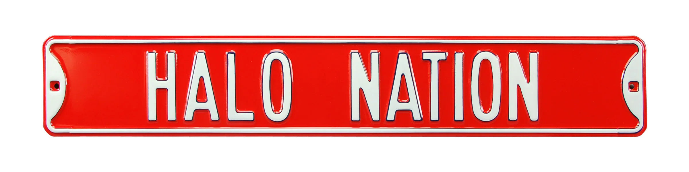 Los Angeles Angels Steel Street Sign-HALO NATION