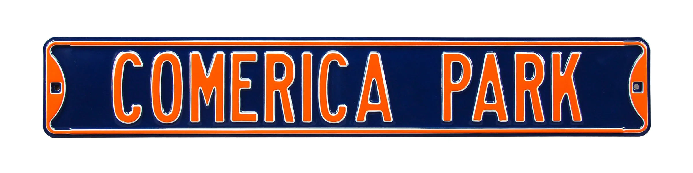 Detroit Tigers Steel Street Sign-COMERICA PARK