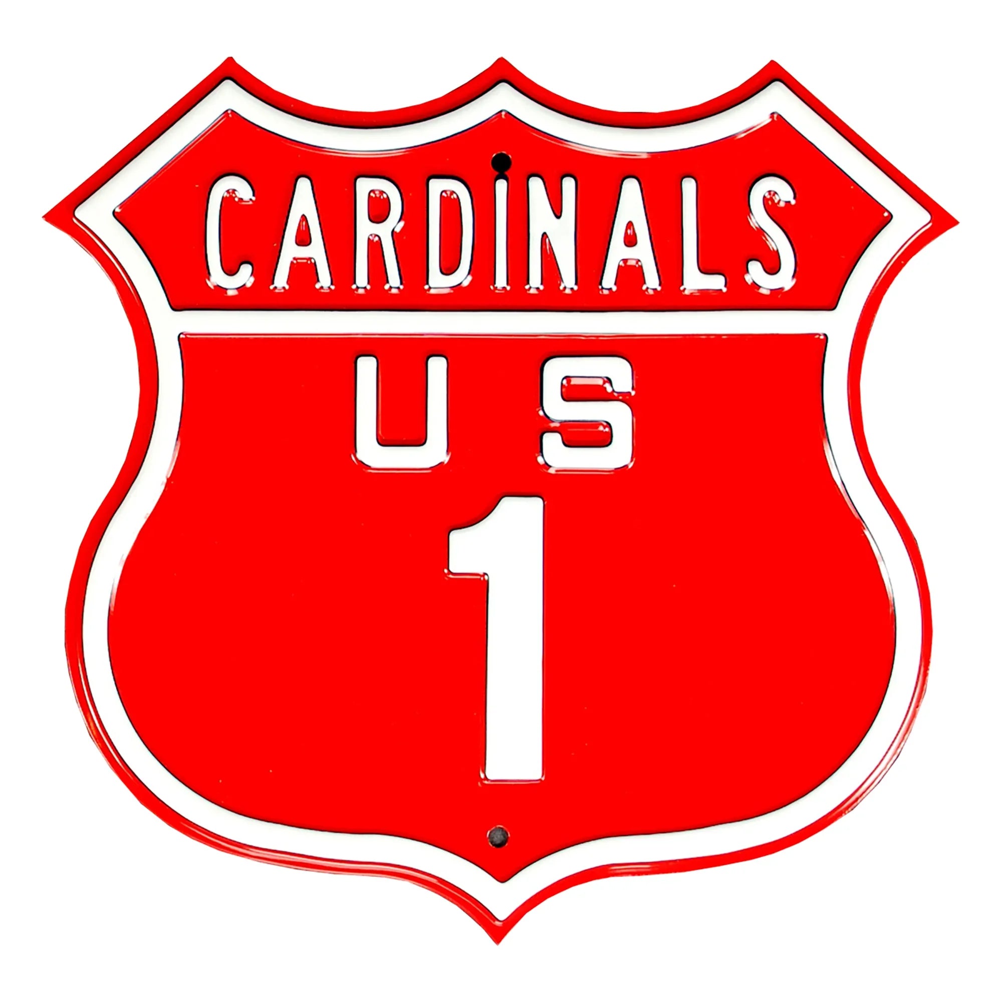 St Louis Cardinals Steel Route Sign-US-1