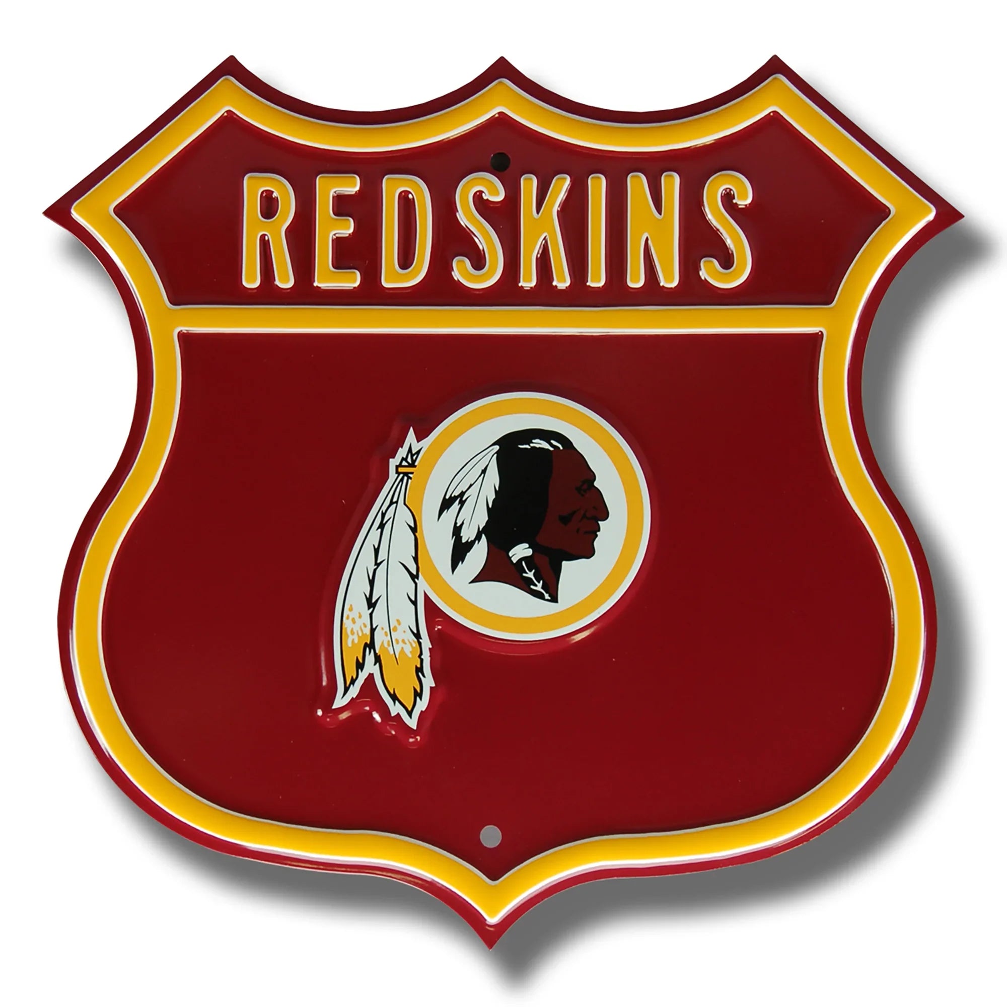 Washington Redskins Steel Route Sign