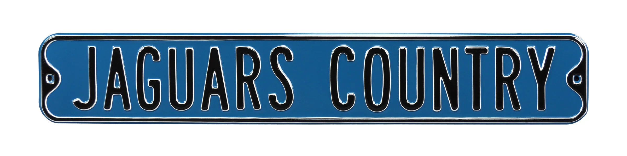 Jacksonville Jaguars Steel Street Sign-JAGUARS COUNTRY