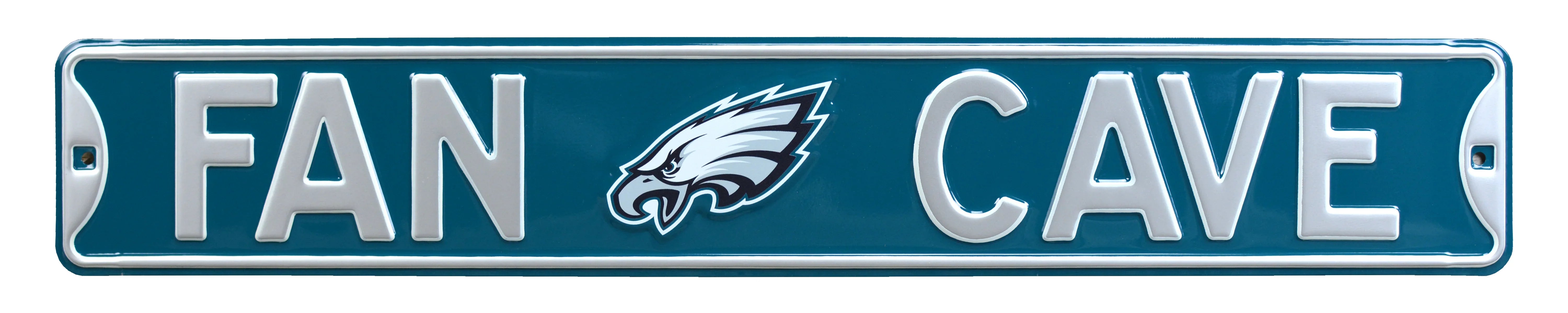 Philadelphia Eagles Steel Street Sign with Logo-FAN CAVE
