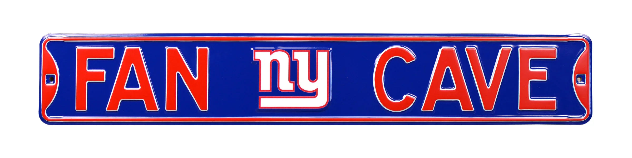 New York Giants Steel Street Sign with Logo-FAN CAVE
