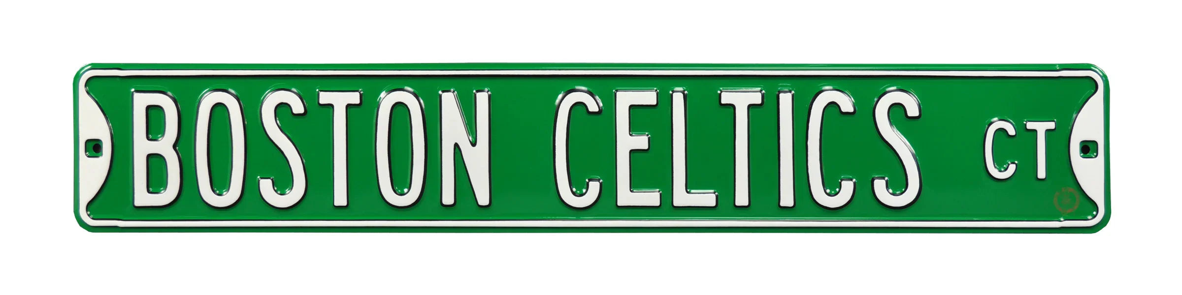 Boston Celtics Steel Street Sign-BOSTON CELTICS CT