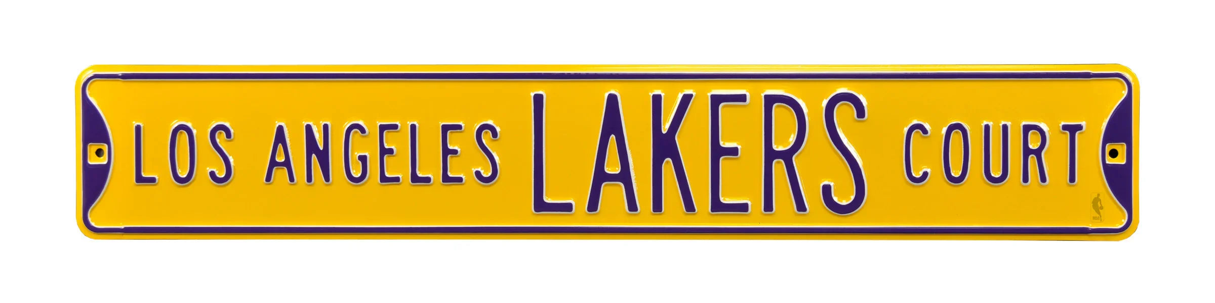 Los Angeles Lakers Steel Street Sign-LOS ANGELES LAKERS CT