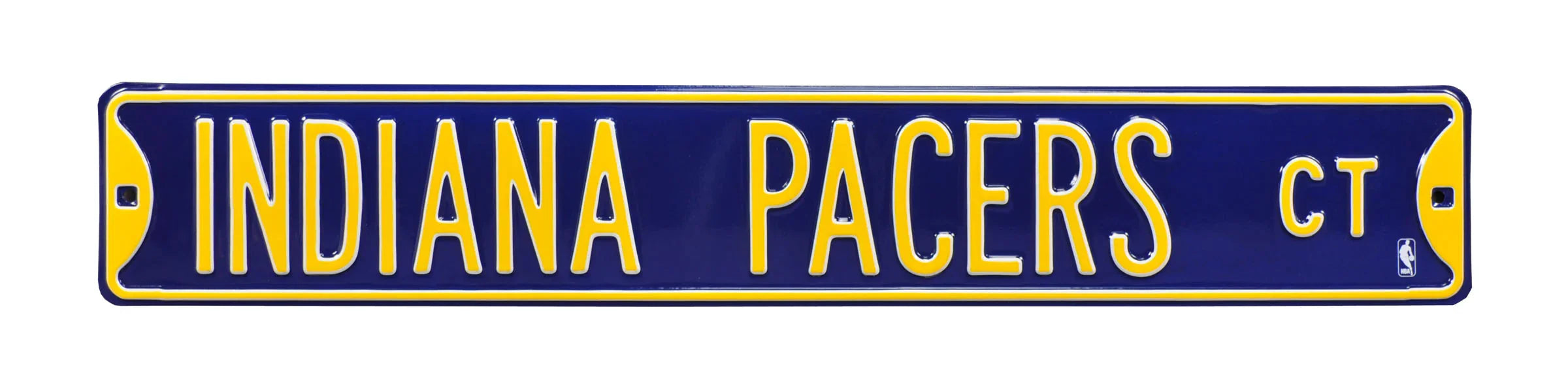 Indiana Pacers Steel Street Sign-INDIANA PACERS CT