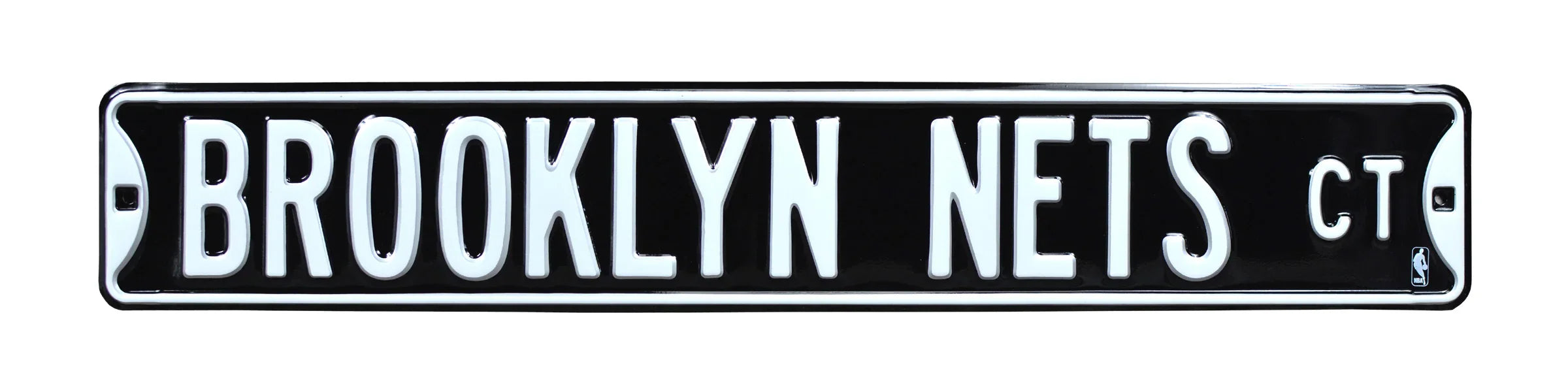 Brooklyn Nets Steel Street Sign-BROOKLYN NETS CT