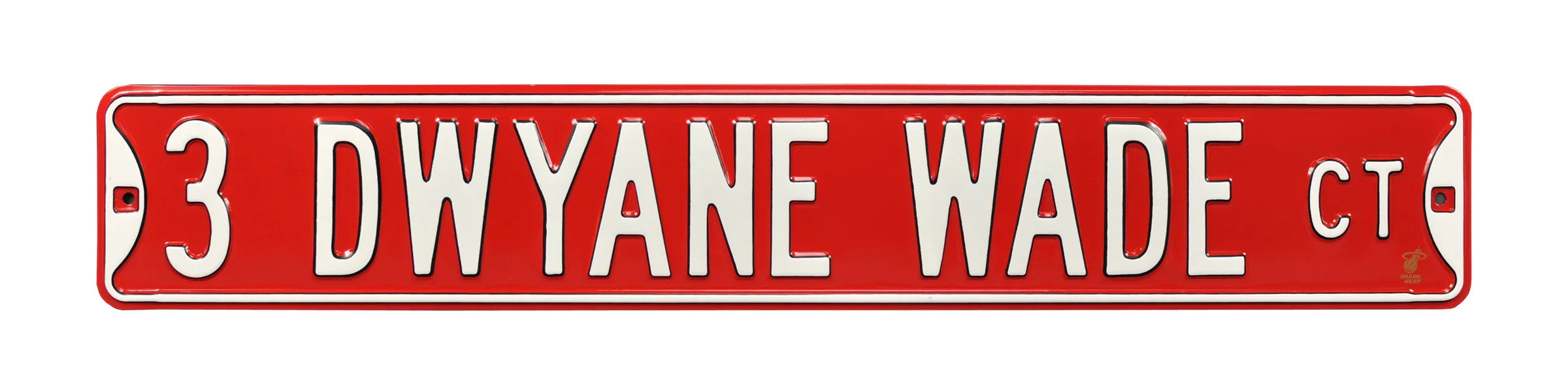 Miami Heat Steel Street Sign-3 DEWYANE WADE CT