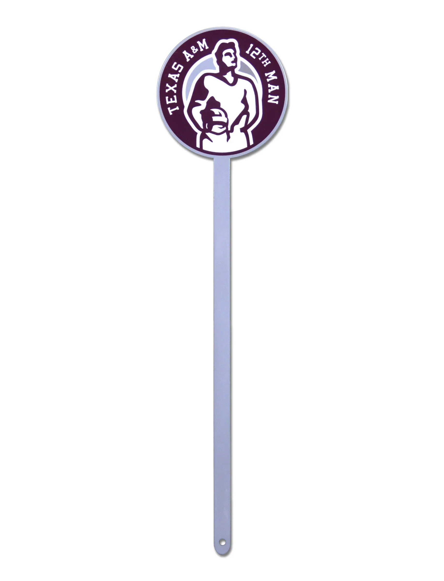 Texas A&M Aggies Laser Cut Steel Garden Stake-12th Man