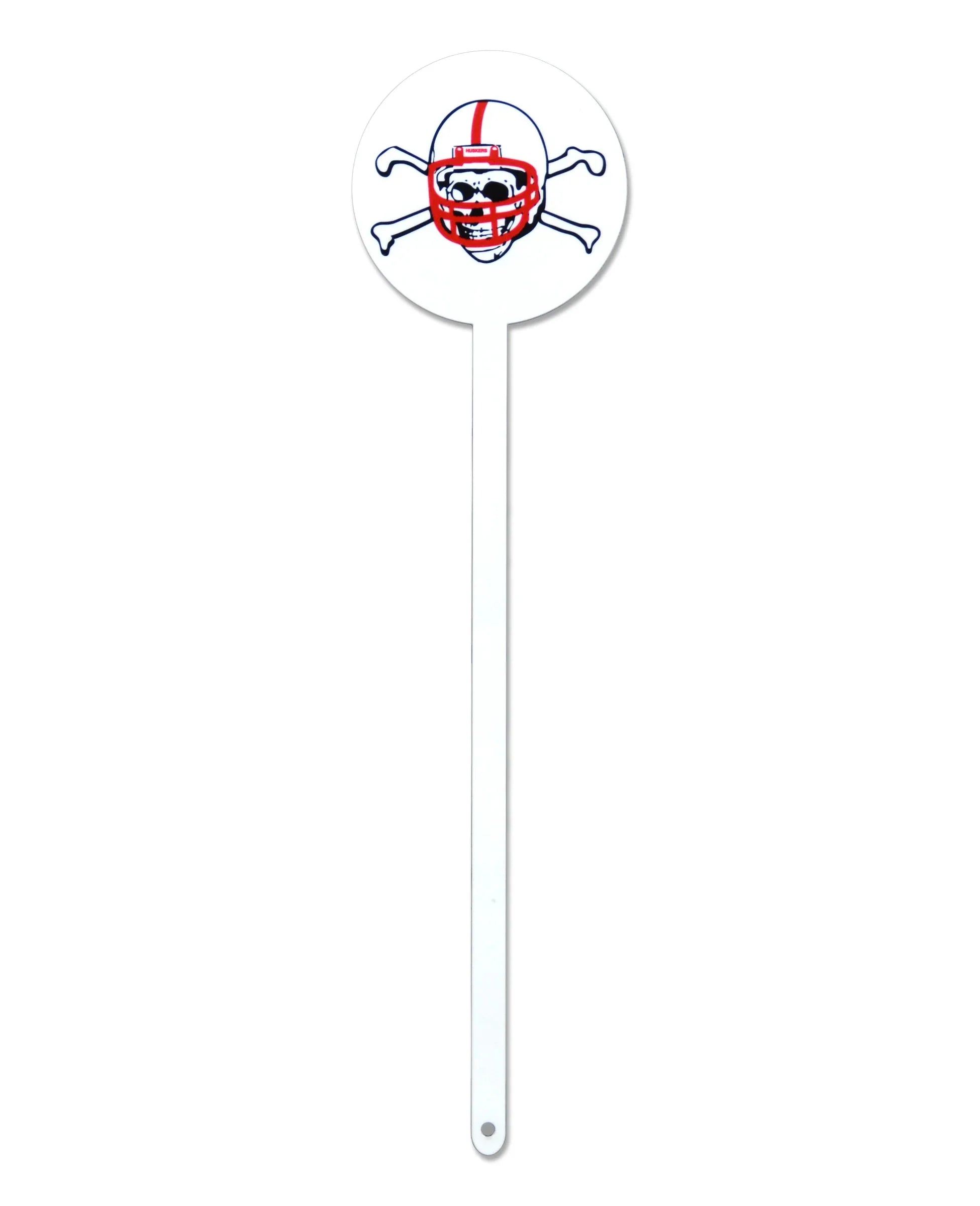 Nebraska Cornhuskers Laser Cut Steel Garden Stake-Blackshirt