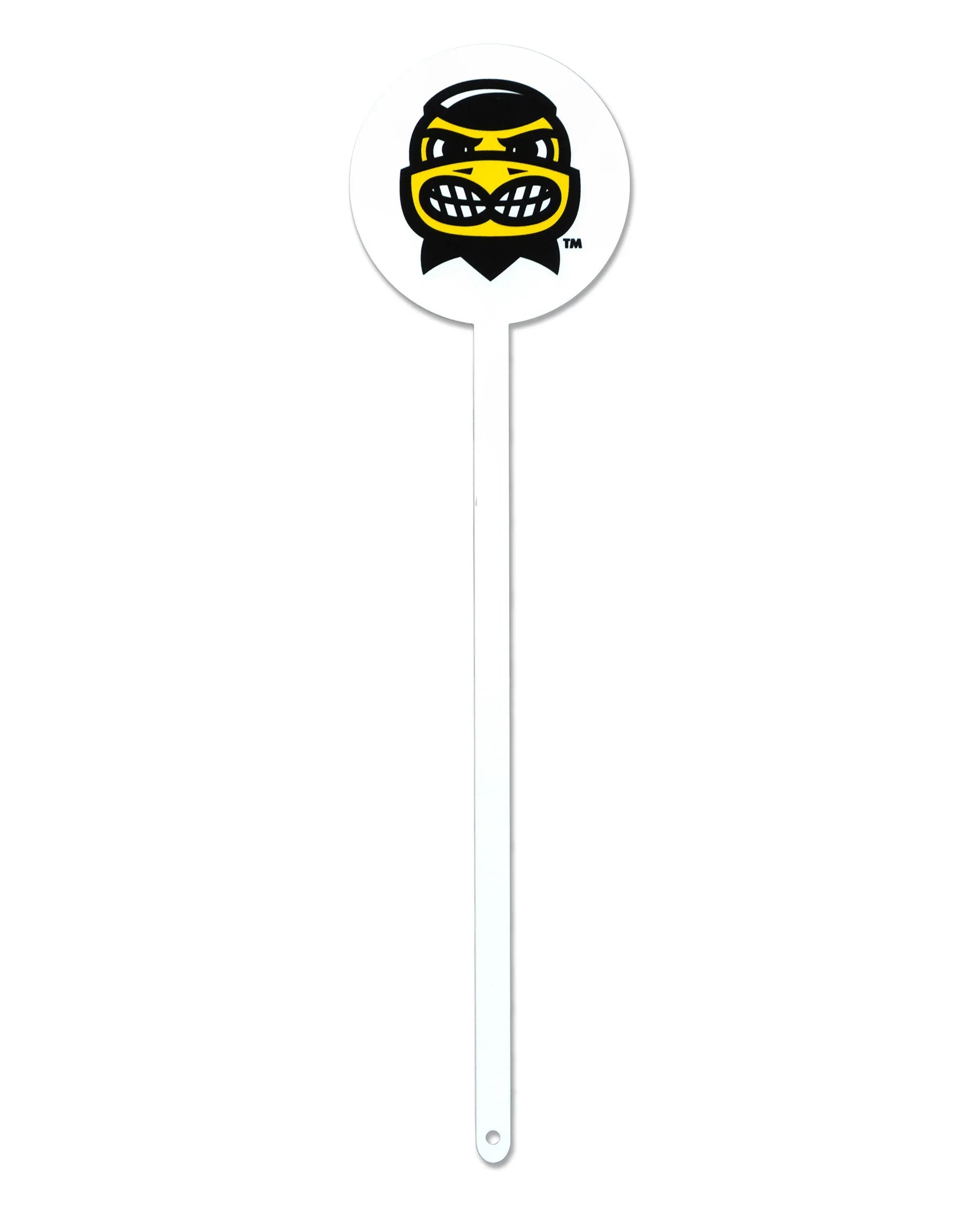 Iowa Hawkeyes Laser Cut Steel Garden Stake-Herkey Head