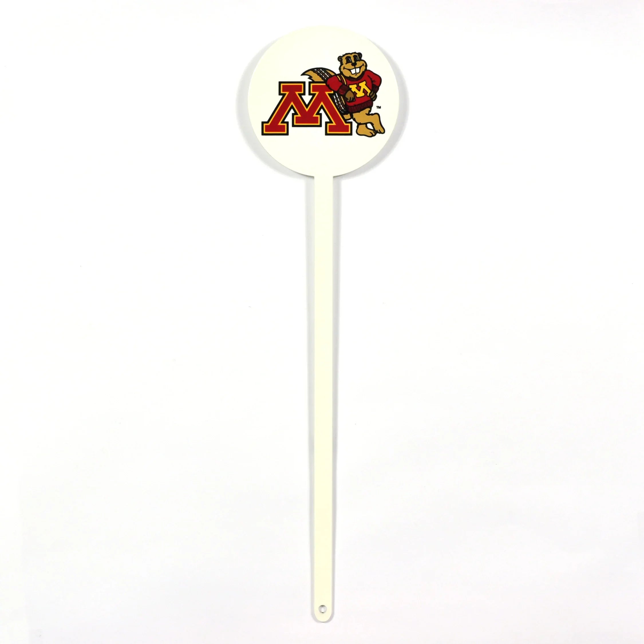 Minnesota Golden Gophers Laser Cut Steel Garden Stake-Goldy