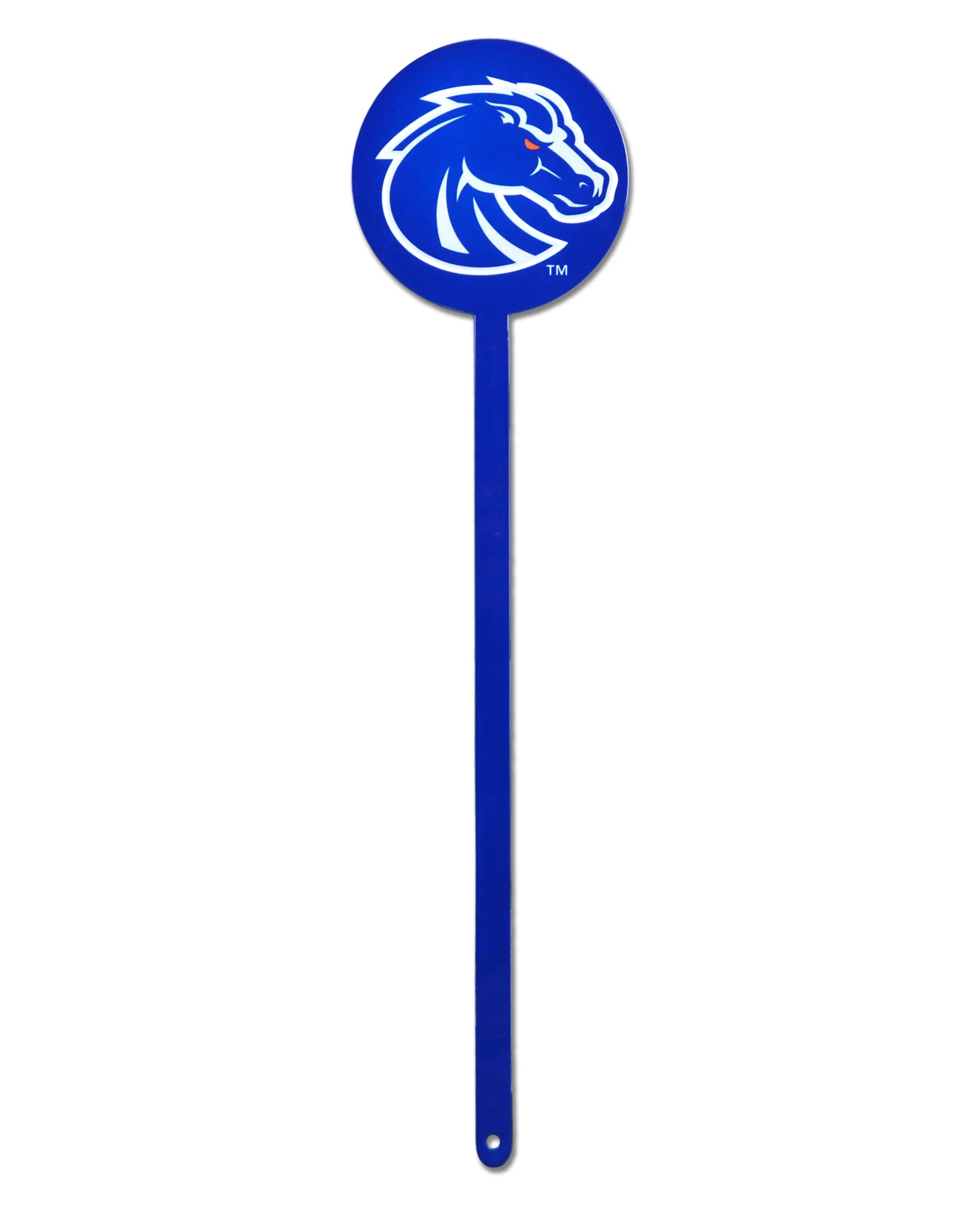 Boise State Broncos Laser Cut Steel Garden Stake-Blue