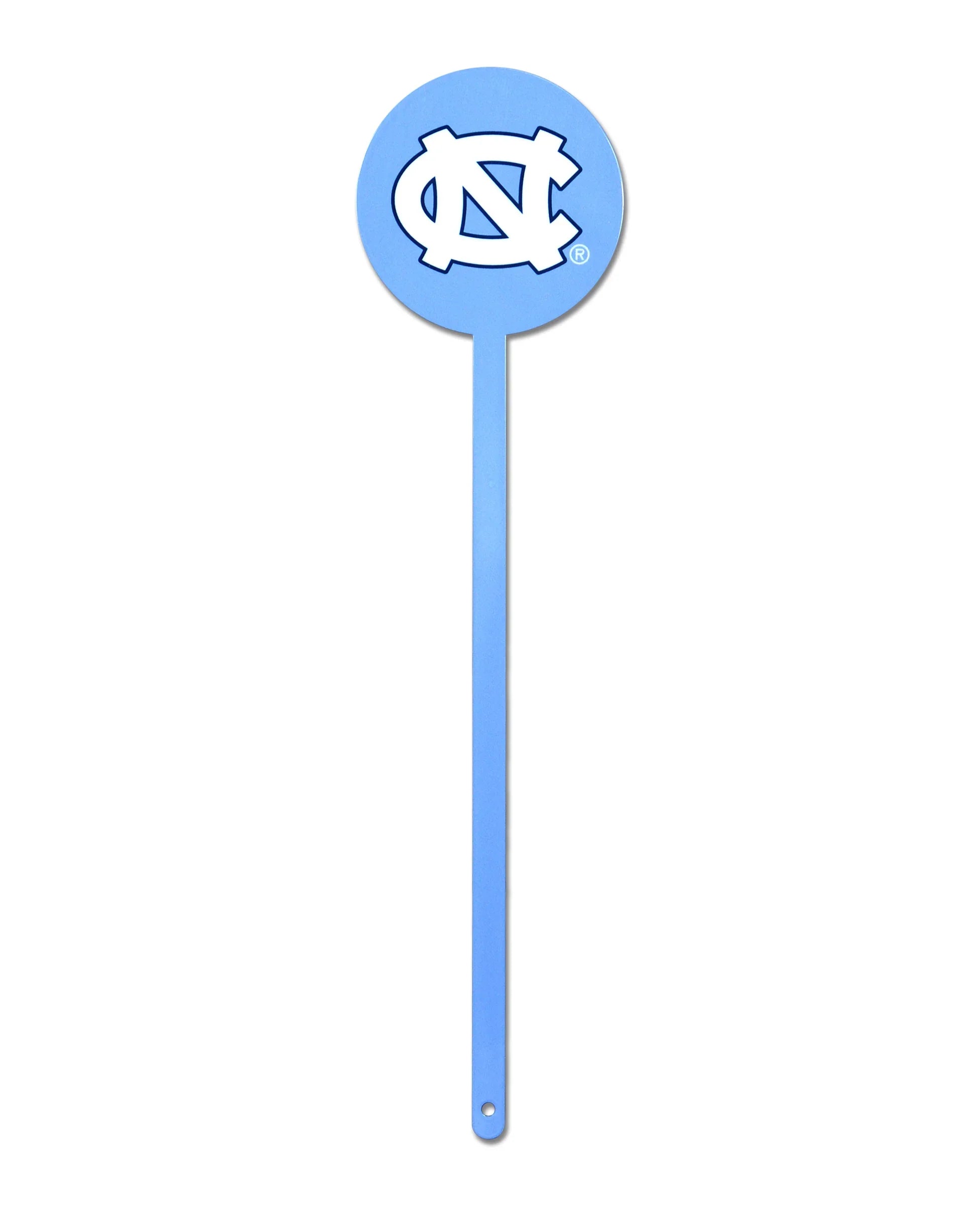 North Carolina Tar Heels Laser Cut Steel Garden Stake-Light Blue