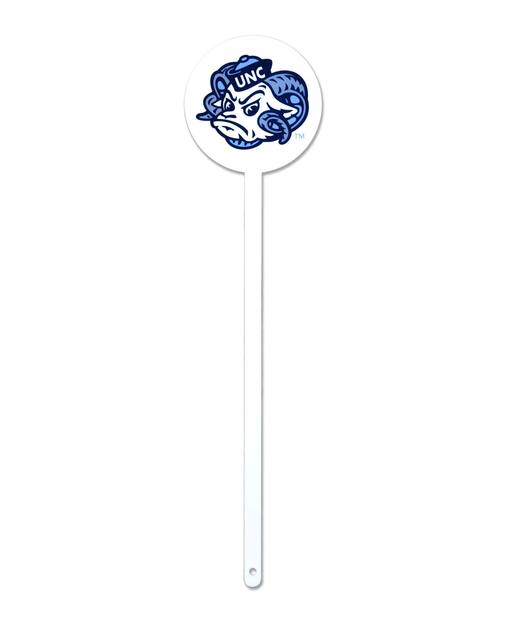 North Carolina Tar Heels Laser Cut Steel Garden Stake-Mascot
