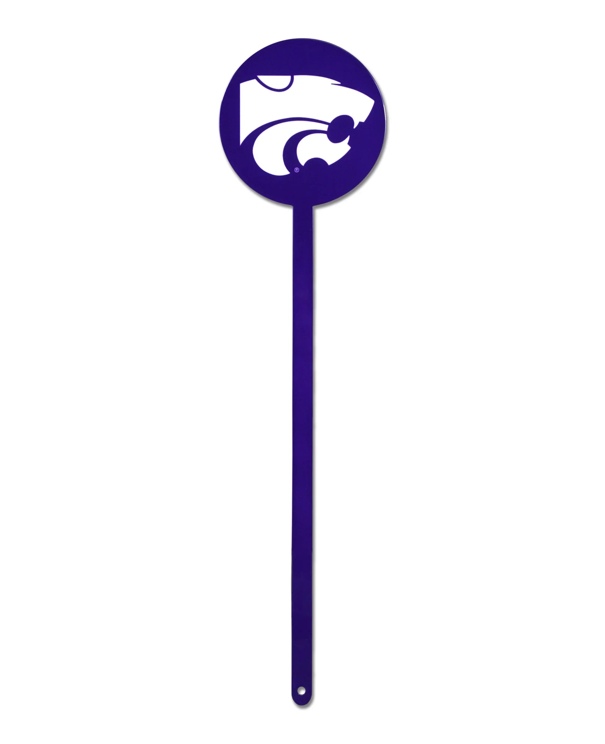 Kansas State Wildcats Laser Cut Steel Garden Stake-Purple