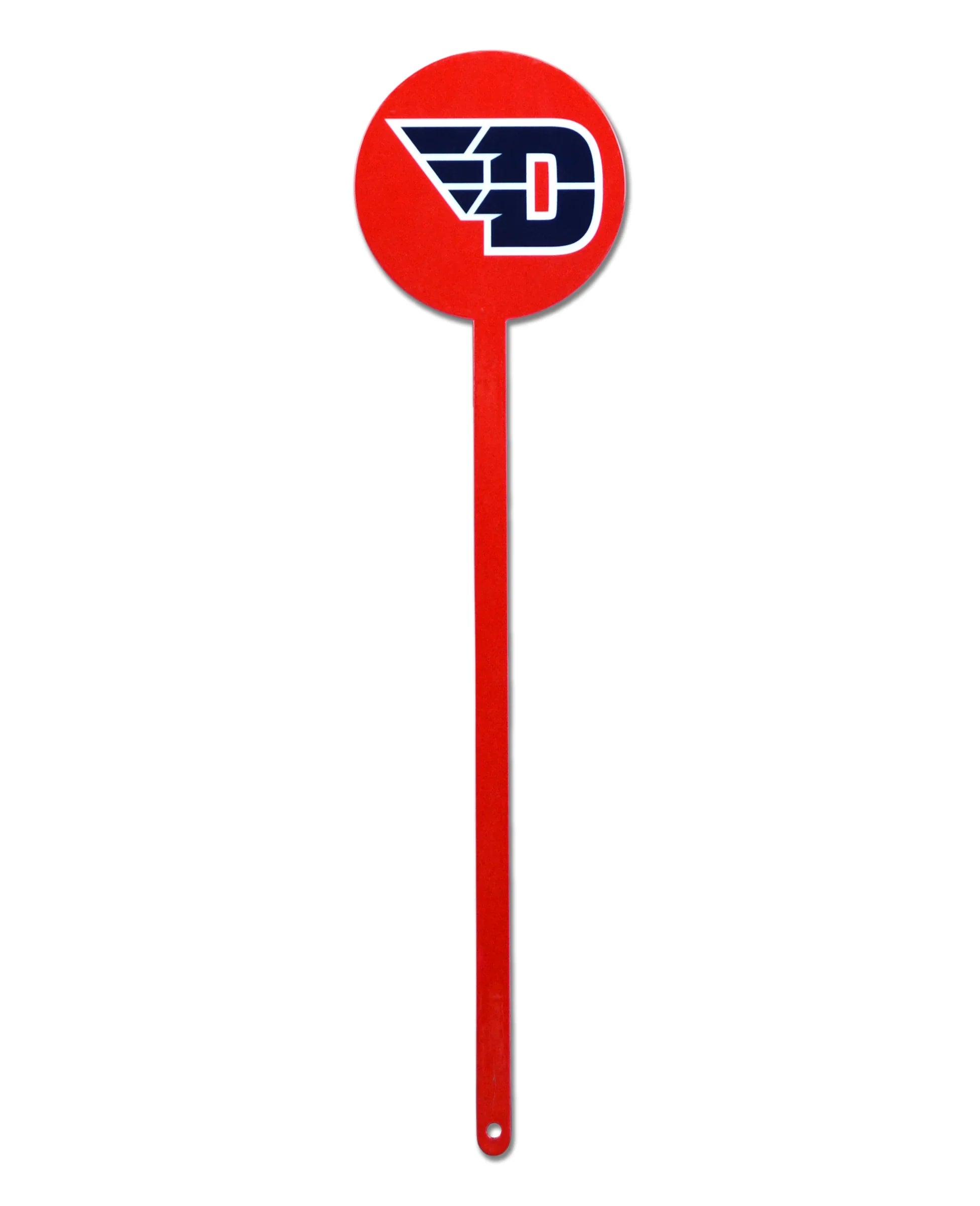 Dayton Flyers Laser Cut Steel Garden Stake-Red