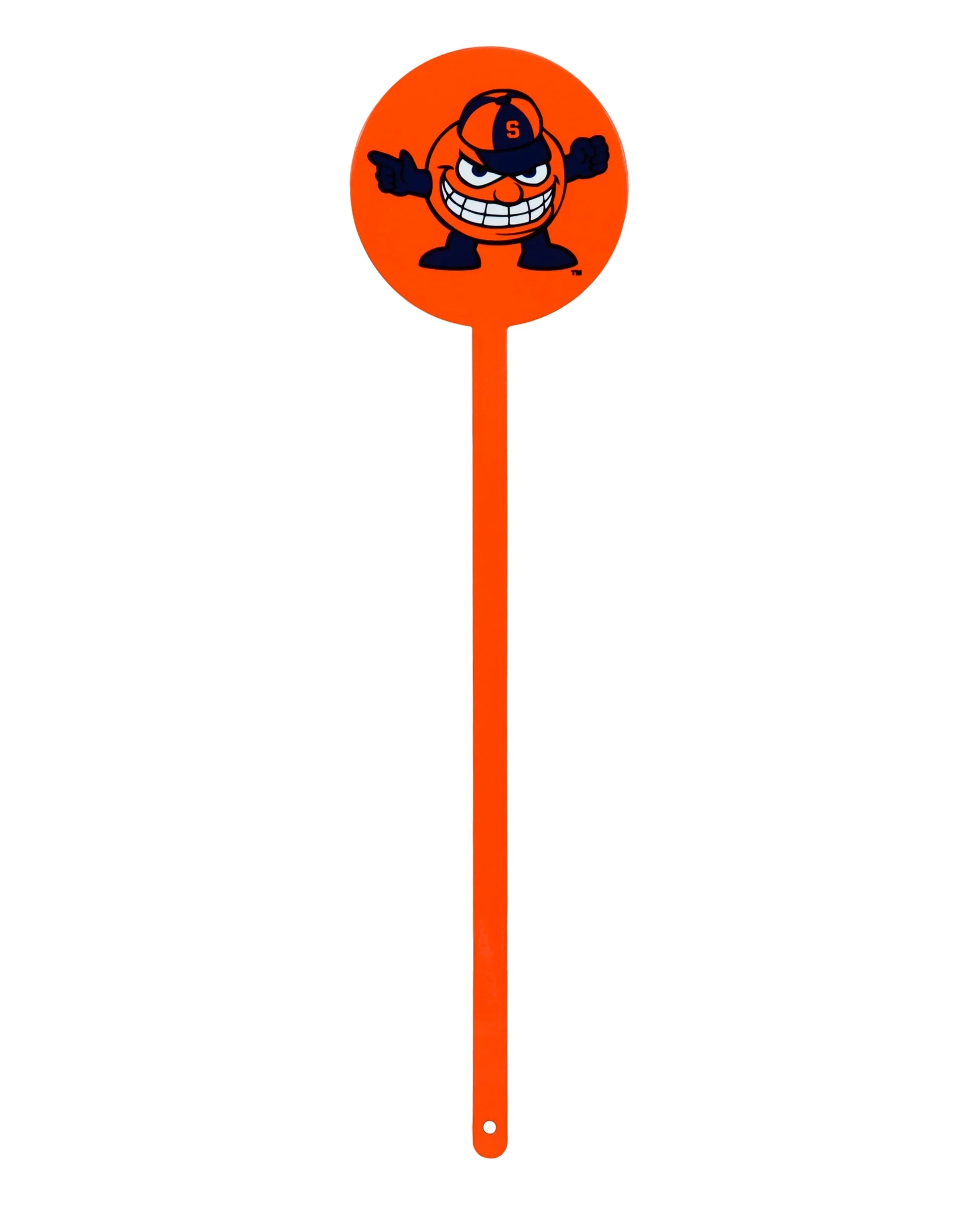 Syracuse Orange Laser Cut Steel Garden Stake-Aggressive Otto