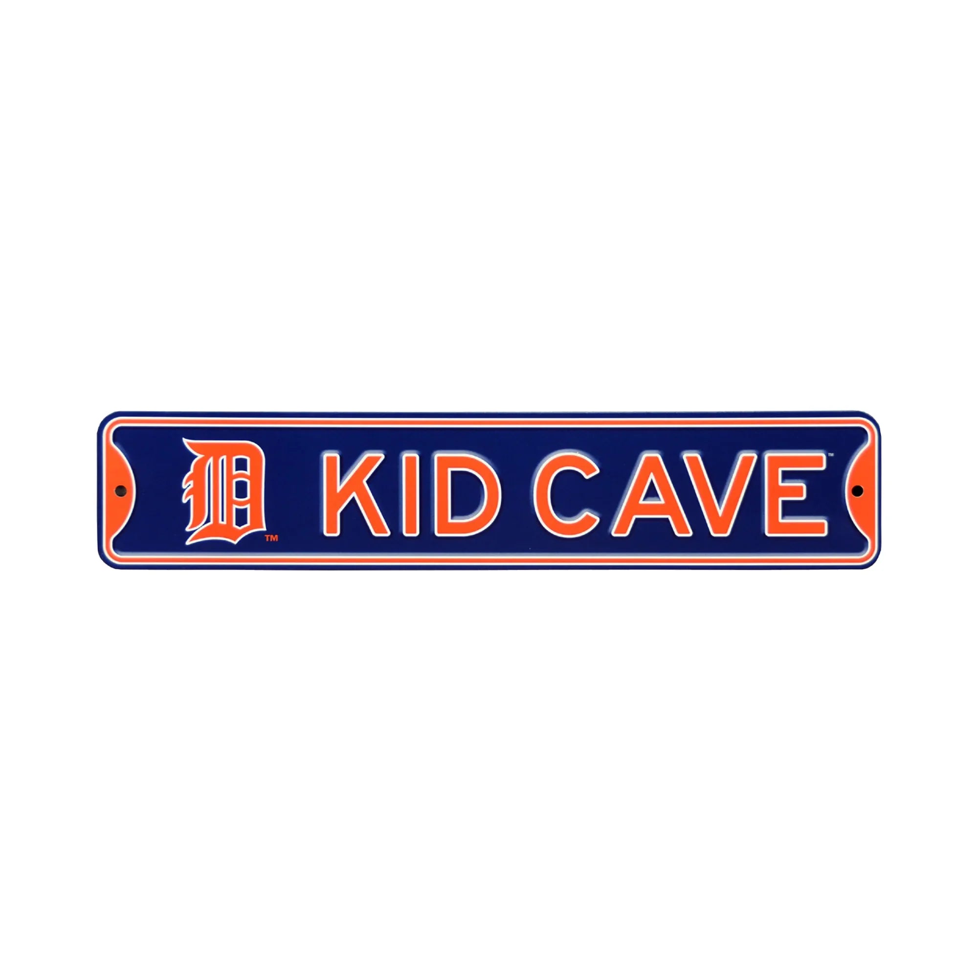 Detroit Tigers  Steel Kid Cave Sign