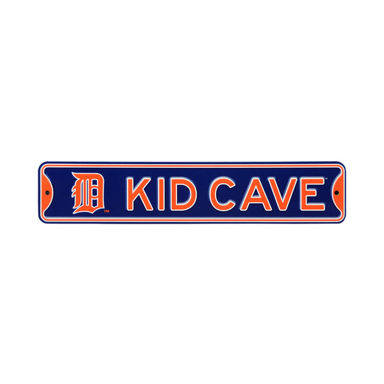 Detroit Tigers  Steel Kid Cave Sign