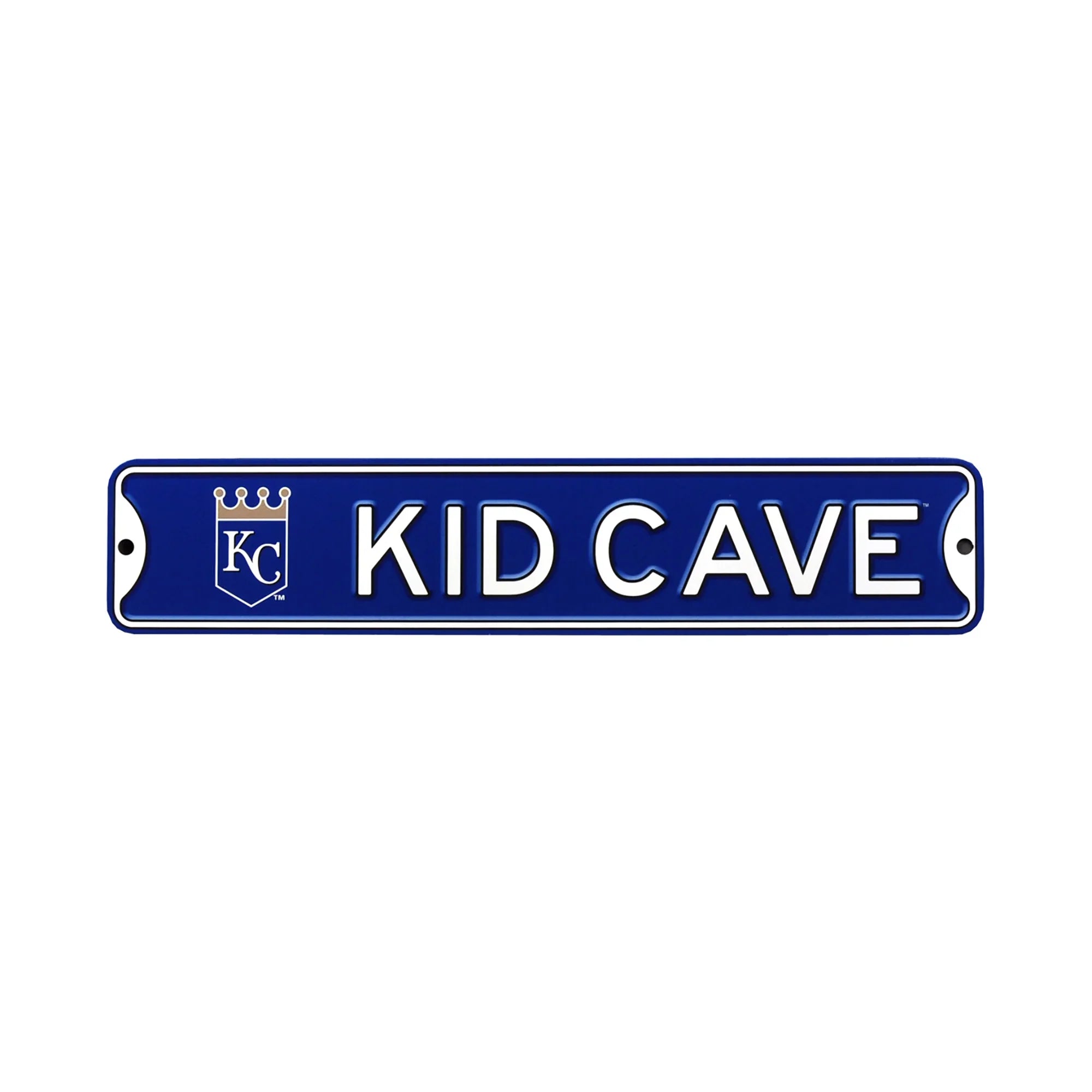 Kansas City Royals  Steel Kid Cave Sign